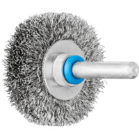 PFERD TOOLS Kolesové kefy s nasadeným hriadeľom RBU 4009/6 INOX 0,20