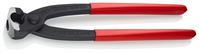 KNIPEX 10 99 I220 SB Kliešte na spony s okami poplastované čierne atramentované 220 mm