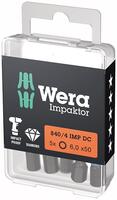 WERA Bit 1/4" imbus 6 x 50mm 840/4 IMP bal 5ks Wera