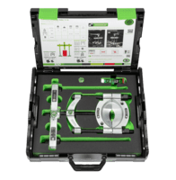 KUKKO 17-C | 4-dielna sada separátorov s rýchloupínacou tlakovou vretenou Ø 25-155 mm/400 mm