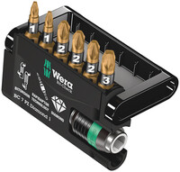 WERA Bit-Check 7 PZ Diamond 1, 7-dielny