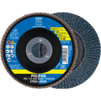 PFERD TOOLS POLIFAN-Disky s plochým okrajom PFC 115 Z 40 Z-START