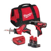 MILWAUKEE M12 BPP2C-402B SET NÁRADIA 4933441230