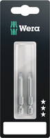 WERA 868/4 Z SB Bity s vnútorným štvorkolíkom, # 1 x 50 mm, 2-dielny