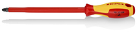 KNIPEX 98 25 04 Skrutkovač pre skrutky s krížovou drážkou Pozidriv® izolovaná multi-komponentná ruko