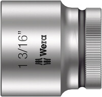 WERA 8790 HMC Nástrčná hlavice Zyklop, upínacia časť 1/2", 1 3/16" x 42 mm