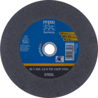 PFERD TOOLS STACIONÁRNE REZACIE KOTÚČE 80 T 400-3,8 K PSF REZANIE OCELE/25,4