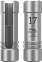 WERA 8790 HMC Deep Nástrojná hlavica s výrezom na dĺžku, pripojovací rozmer 1/2", 17 x 76 mm