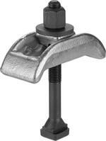 Príložka upínacia krátka s U-dielom do T drážky M16x18x160mm 6313K AMF