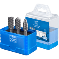 PFERD TOOLS Karbidové frézy 1907 INOX 3TLG