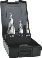 EXACT Sada vrtákov stupňovitých 3 diel HSS WN Advanced Line Exact