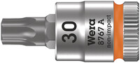 WERA 8767 A TORX® Zyklop zástrčný nástavec, upínacia časť 1/4", TX 30 x 28 mm