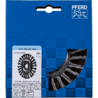 PFERD TOOLS Kolesové kefy POS RBG 12512/22,2 CT INOX 0,50