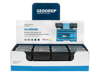 GEDORE VS 666-032-A Displej s 16x Box na bity Allround