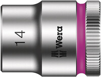 WERA 8790 HMB Nástrčná hlavice Zyklop, upínací časť 3/8", 14 x 29 mm