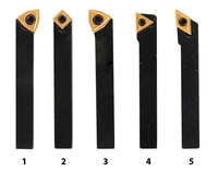 OPTIMUM HM 8 mm-es esztergáló kés, készlet - 5 db