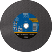 PFERD TOOLS RAIL stacionárne rezný kotúče 100T 350-4,0 Q PSF RAIL OCEĽ/25,4