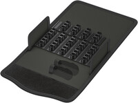 WERA 9409 Textilný box Bit-Safe 43, prázdny, 140 x 83 x 45 mm