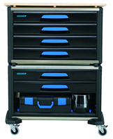 GEDORE 1110 WMW S-03 WorkMo B3 s sortimentom náradia 110 -členný