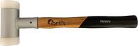 Kladivo s mäkkou čepeľou 30 mm s rukoväťou z hikorového dreva a neskoro ného rázu FORTIS