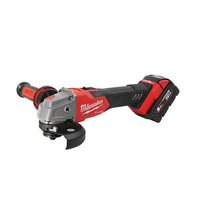 MILWAUKEE M18 FSAG125XB-502X ÚHLOVÁ BRUSKA S BRZDOU A POSUVNÝM SPÍNACEM