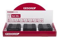 GEDORE RED Sada bitov 1/4" 32 diel DISPLAY 12ks R33009032 Gedore Red