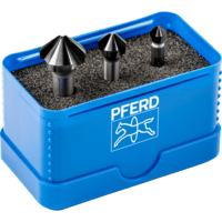 PFERD TOOLS Nástroje na vŕtanie a ponáranie SET KES HSS DIN 335 C90° 3 HC-FEP