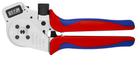 KNIPEX 97 52 65 DG Štvortŕňové lisovacie kliešte pre sústružené kontakty s multi-komponentnými úchop