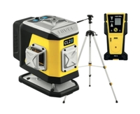 NIVEL SYSTEM Krížový laser 2×360° s modrým lúčom CL2B SET