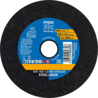 PFERD TOOLS Rezné kotúče EHT 105-1,0 PSF STEELOX/16,0