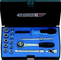 GEDORE Sada nástrčných kľúčov 1/4" 17-dielna D20 EMU-3 Gedore