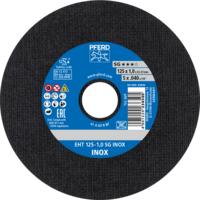 PFERD TOOLS Rezné kotúče EHT 125-1,0 SG INOX
