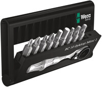 WERA Bit-Check 10 Zyklop Mini 1, 10-dielny
