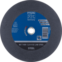 PFERD TOOLS LABOR SG stacionárne rezný kotúče 80 T 400-3,0 H SG LAB OCEĽ/32,0