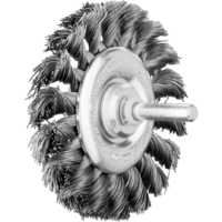 PFERD TOOLS Kolesové kefy s nasadeným hriadeľom RBG 7012/6 ST 0,35