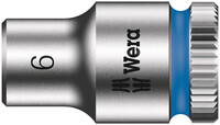 WERA 8790 HMA Nástrčná hlavice Zyklop, upínací část 1/4", 6 x 23 mm