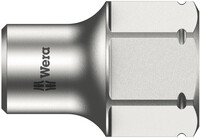 WERA 8790 FA nástrčná hlavice ("ořech") Zyklop s pripojovacím rozmerom 1/4" a pripojovacím šesťhranom Hex