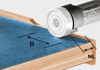 FESTOOL Lícovacia fréza HW D22/8-OFK