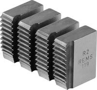 REMS Rezacie čeľuste R 2 Rems potrubné závity R kužeľové podľa ISO 7-1, EN 10226