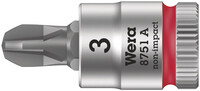 WERA 8751 A Phillips Zyklop zástrčný nástavec, upínacia časť 1/4", PH 3 x 28 mm