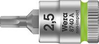 WERA Hlavica 1/4" imbus 2,5 x 28mm Zyklop 8740 A Wera