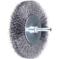 PFERD TOOLS Kolesové kefy s nasadeným hriadeľom RBU 10015/6 ST 0,20