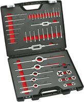 FORMAT Sada závitníkov 42 diel M3 - 12 ručné / očko / vrtáky HSS Format