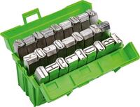 KUKKO Sada písmen 27 diel SH 6mm poniklované Turnus