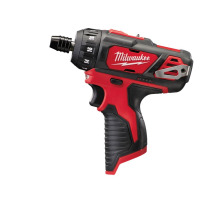 MILWAUKEE M12 BD-0 Aku vŕtací skrutkovač 12V 4933441910