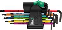 WERA Wera szögletes csavarhúzó készlet 9 részes T8-T40 golyós fejjel, szín: Wera