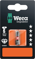 WERA 851/1 IMP DC SB Impaktor Bity, PH 2 x 25 mm