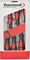 FORMAT Sada skrutkovačov PZ 6 diel 6 hran Format