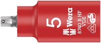 WERA 8740 B VDE HF Zyklop zástrčný nástavec, izolovaný, s pridržiavacou funkciou, upínacia časť 3/8", 5 x