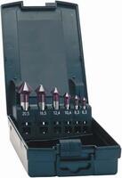 EXACT Sada záhlbníkov kužeľových 6 diel 6,3-20,5mm TiAlN HSS AdvancedLine Exact